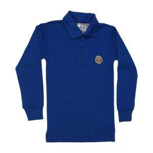 Amity International School Winter Full Sleeves Blue T-Shirt