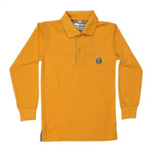 Amity International School Winter Full Sleeves Yellow T-shirt