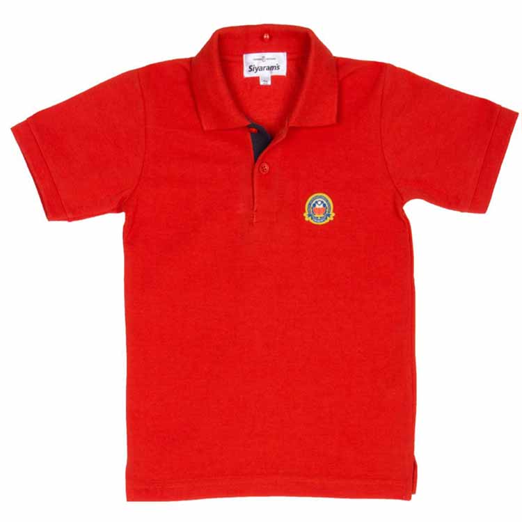 Red T-Shirt - Amity International - Toppers United
