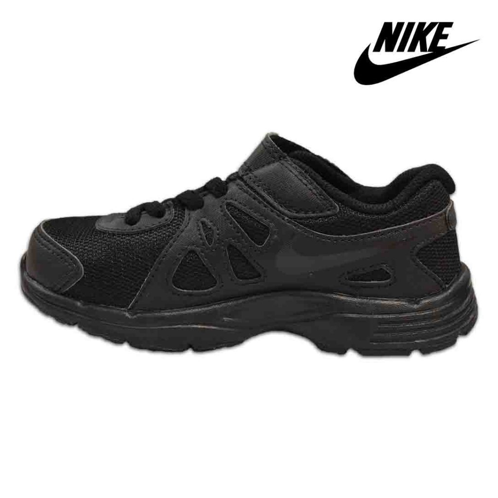 black velcro nike shoes